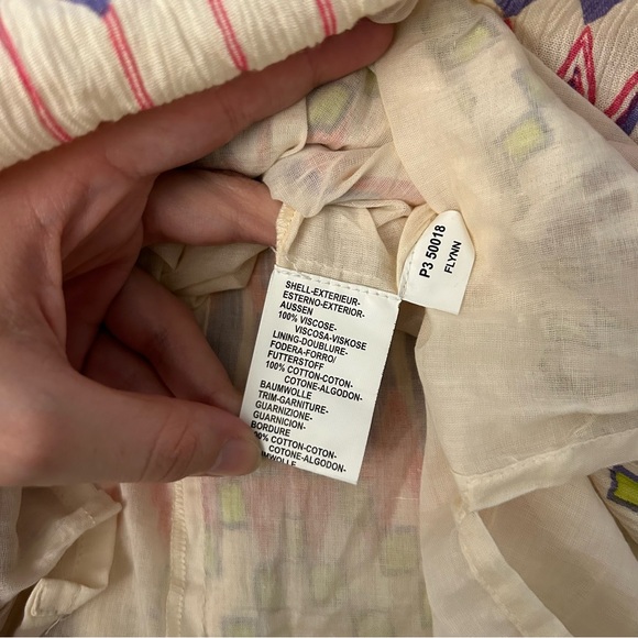 Maison Derhy Flynn Viscose Printed Long Skirt - Picture 7 of 7